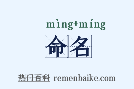 命名是什么意思的图片